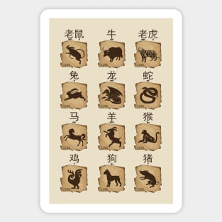 Chinese Zodiac Magnet